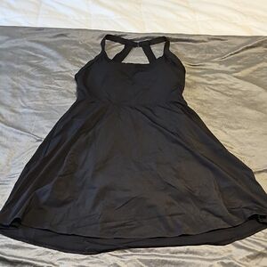 HALARA NWT Backless Twisted Flare Dance Active Dress-Easy Peezy Edition